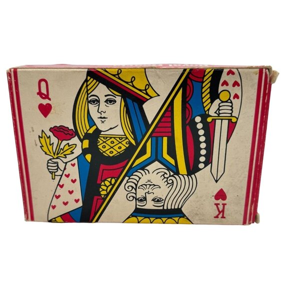 Vintage Avon Royal Hearts Playing Cards Hostess Soaps King Queen NOS A26 - Picture 2 of 4
